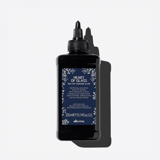 Heart of Glass Instant Bonding Glow, instant glow, brilho, cabelo louro, cabelo loiro, loiro descolorado, loiro natural, davines heart of glass