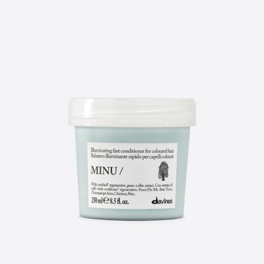 Minu Condicionador, minu, essential minu, cabelo colorado, cabelo pintado, cabelo com cor, cor de cabelo