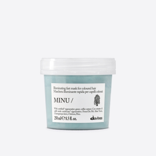 Minu Máscara, máscara, minu mask, essential minu, cabelo pintado, cabelo colorado, cabelo com cor, cor de cabelo