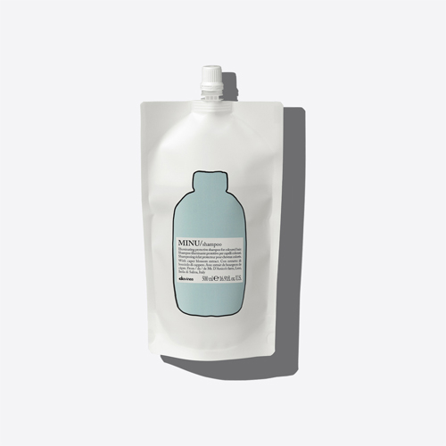 Minu Shampoo Refill, cabelo colorado, cabelo pintado, linha minu, minu, refill, cor de cabelo