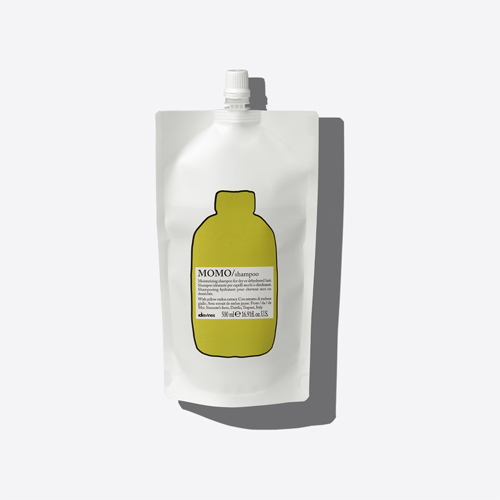 Momo Shampoo Refill, momo, shampoo, cabelo seco, cabelo desidratado, hidratação, essential momo, essential haircare, refill