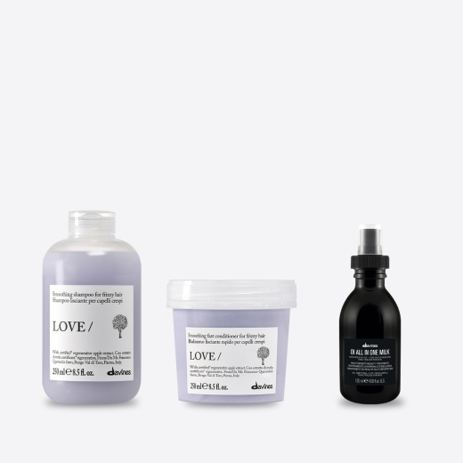 Davines, Love Smoothing, Cabelo Crespo, Essentitial, OI Milk, leite, alisar o cabelo, Milk, 