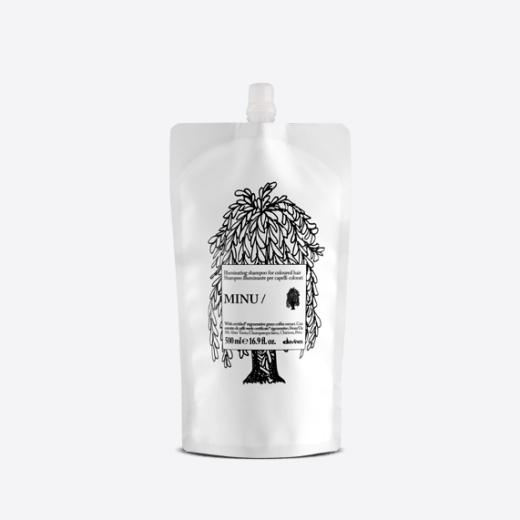 Minu Shampoo Refill, cabelo colorado, cabelo pintado, linha minu, minu, refill, cor de cabelo
