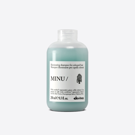 Minu Shampoo, Essential Minu, Minu, minu champoo, cabelo pintado, cabelo colorado, cor de cabelo, cor cosmética