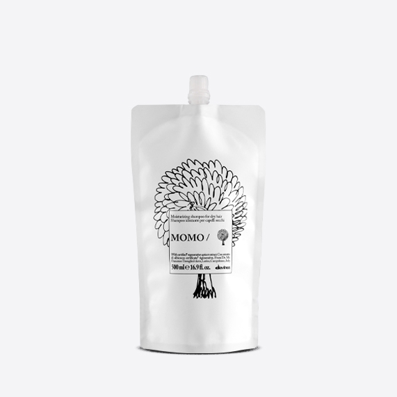 Momo Shampoo Refill, momo, shampoo, cabelo seco, cabelo desidratado, hidratação, essential momo, essential haircare, refill