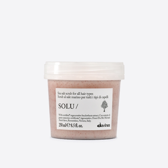 Solu Sea Salt Scrub, solu, essential, sea salt, esfoliante, esfoliação capilar, esfoliação, solu scrub, essential haircare